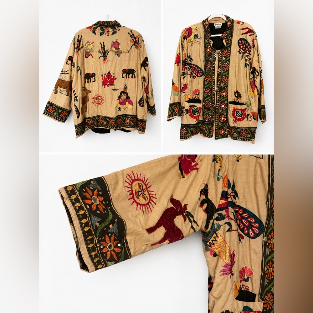 Vintage Marisol embroidered jacket